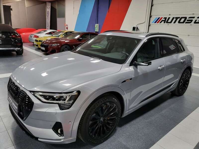 Gris Usado 2020 Audi e-tron SUV | 42.900 € (Precio justo) - Imagen 1/4