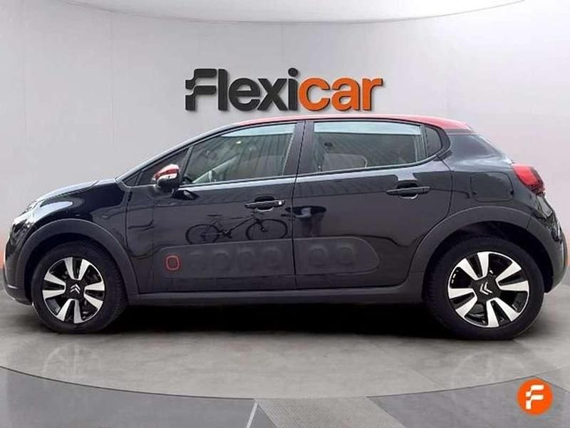 Usado Citroën C3 Feel 68 CV (50 kW) 2018 Negro Utilitario