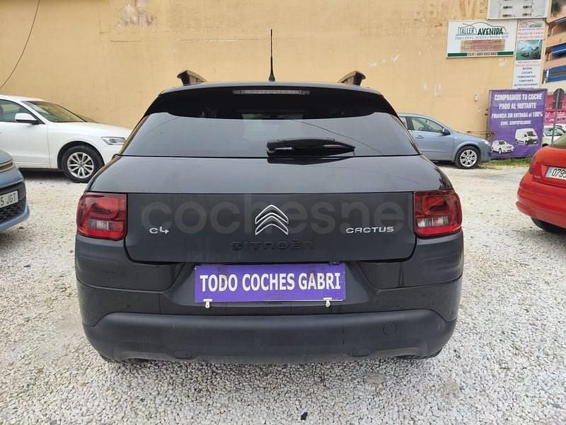 Usado Citroën C4 Cactus Feel 92 CV (67 kW) 2015 Negro Utilitario