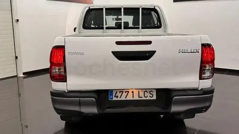 Usado Toyota HiLux 150 CV (110 kW) 2019 Blanco Pickup/Camioneta