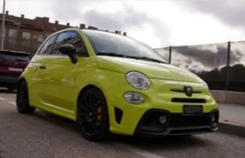 Usado Abarth 595C Competizione 180 CV (132 kW) 2019 Verde Descapotable