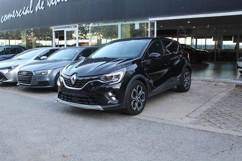 Negro Usado 2022 Renault Captur Techno SUV | 15.450 € (Buen precio) - Imagen 1/4