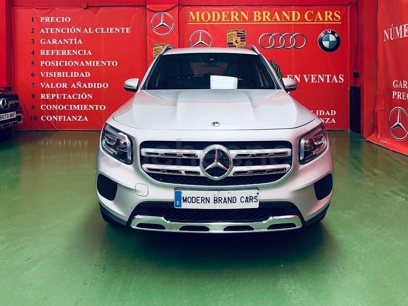 Usado Mercedes GLB200 150 CV (110 kW) 2021 Gris / plata SUV