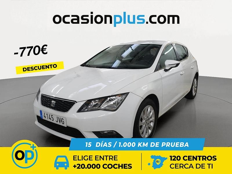 Usado Seat Leon Style 110 CV (80 kW) 2016 Blanco