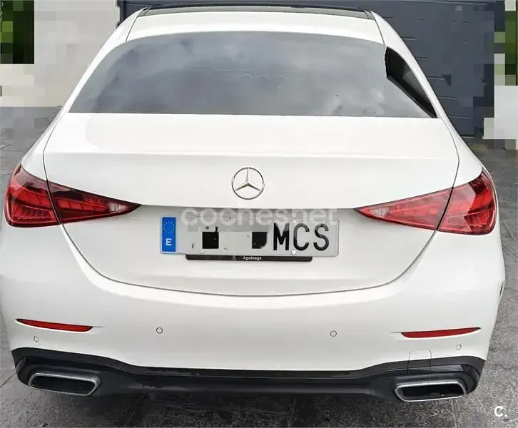 Usado Mercedes C200 163 CV (119 kW) 2023 Blanco Berlina