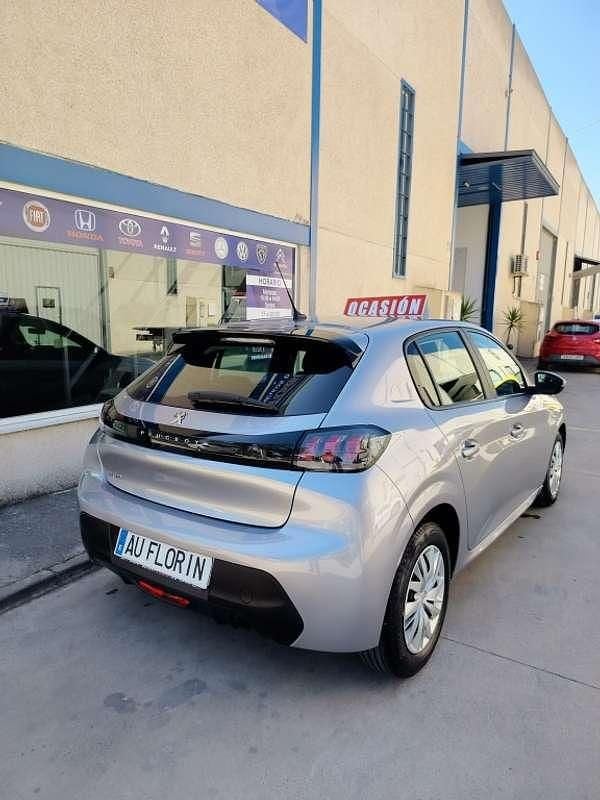 Usado Peugeot 208 Business-Line 102 CV (75 kW) 2021 Gris Utilitario