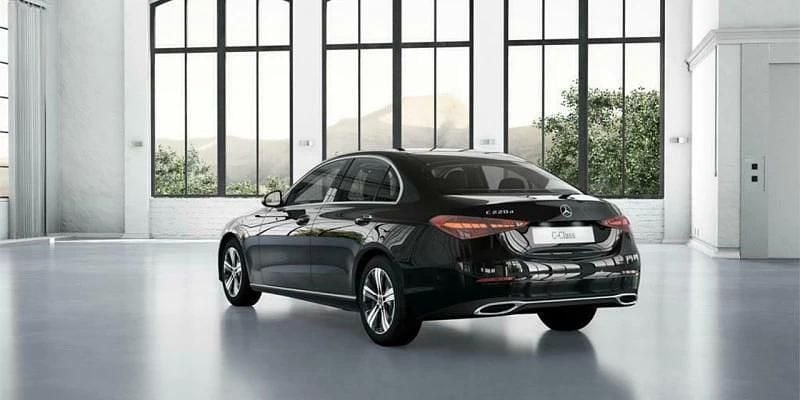 Nuevo Mercedes C200 163 CV (119 kW) 2025 Negro Berlina