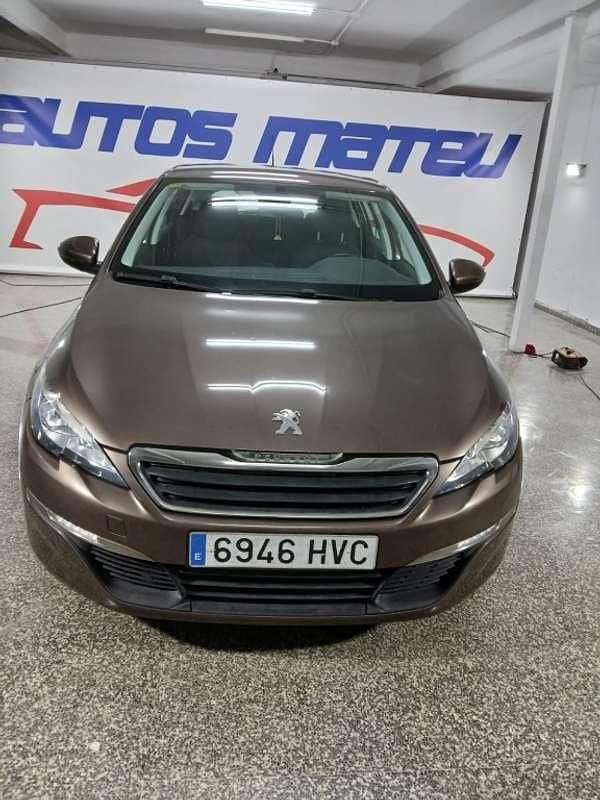Usado Peugeot 308 Active 116 CV (85 kW) 2013 Marrón Utilitario
