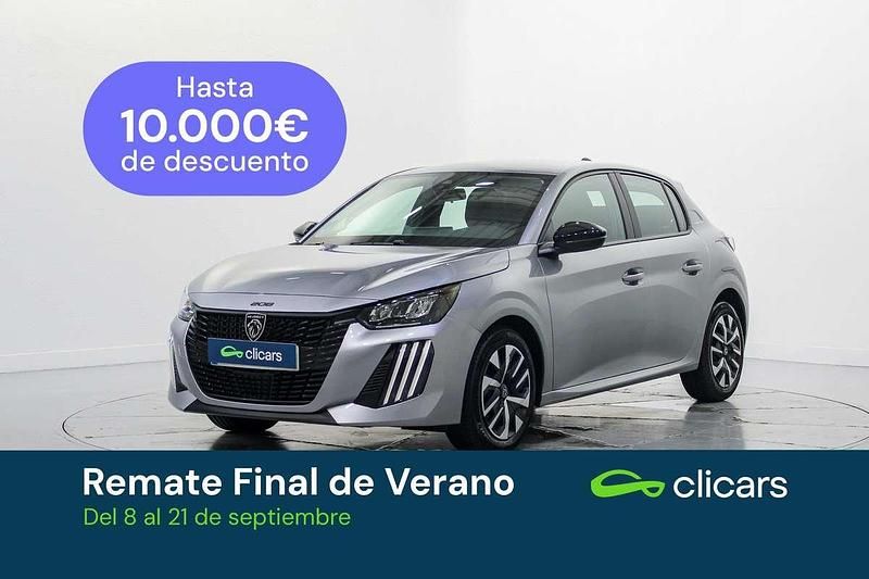 Plateado Usado 2024 Peugeot 208 Active Utilitario | 12.690 € (Super precio) - Imagen 1/4