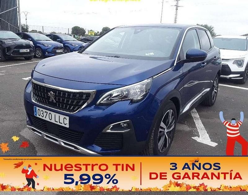 Azul Usado 2020 Peugeot 3008 Allure SUV | 15.539 € (Precio justo) - Imagen 1/4
