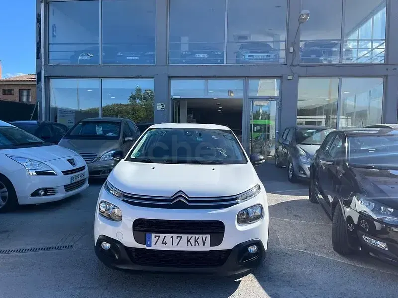 Usado Citroën C3 75 CV (55 kW) 2018 Blanco Utilitario