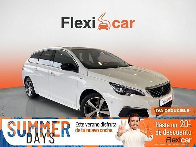 Blanco Usado 2021 Peugeot 308 GT Familiar | 14.690 € (Buen precio) - Imagen 1/4