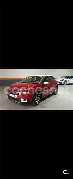 Usado Citroën C3 Feel 82 CV (60 kW) 2018 Rojo Utilitario