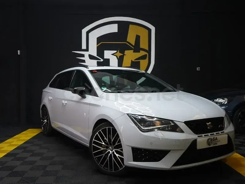 Usado Seat Leon CUPRA 300 CV (220 kW) 2016 Blanco Familiar