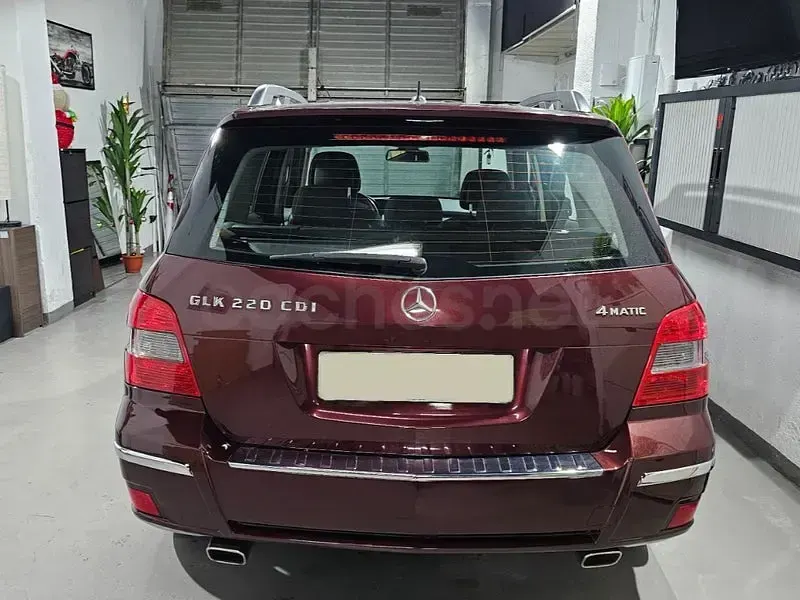 Usado Mercedes GLK220 Edition 170 CV (125 kW) 2012 Granate SUV
