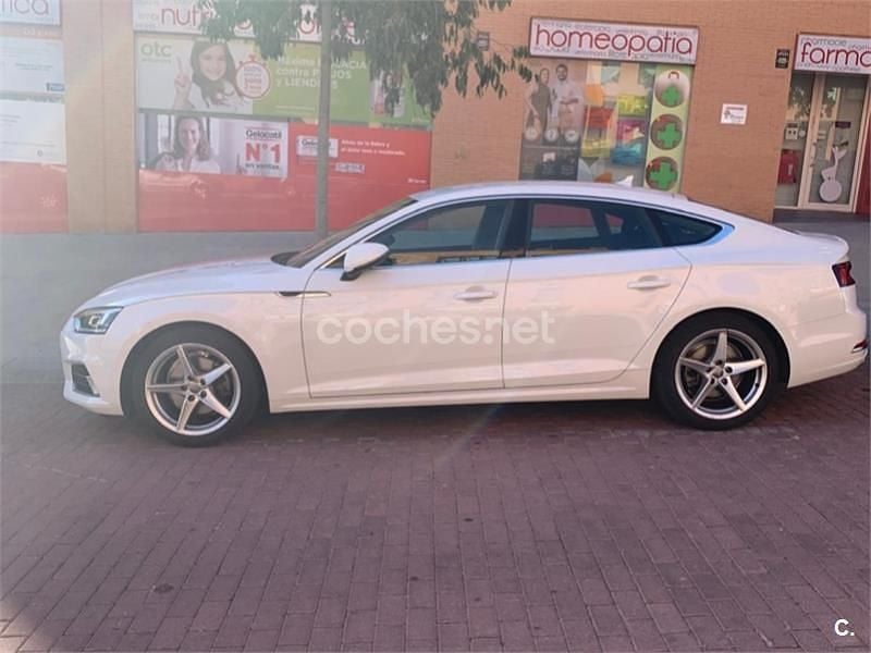 Blanco Usado 2018 Audi A5 Sportback Sport Berlina | 23.000 € (Buen precio) - Imagen 1/4