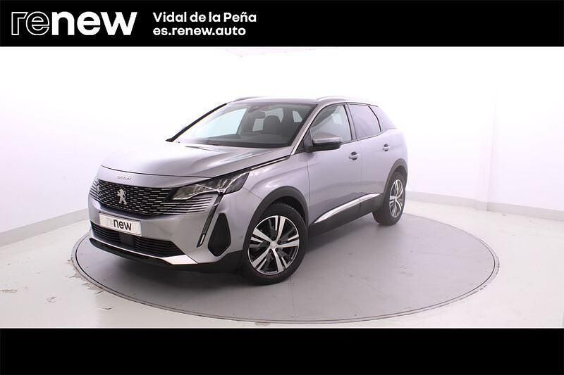 Gris Usado 2021 Peugeot 3008 Allure SUV | 20.790 € (Un poco caro) - Imagen 1/4