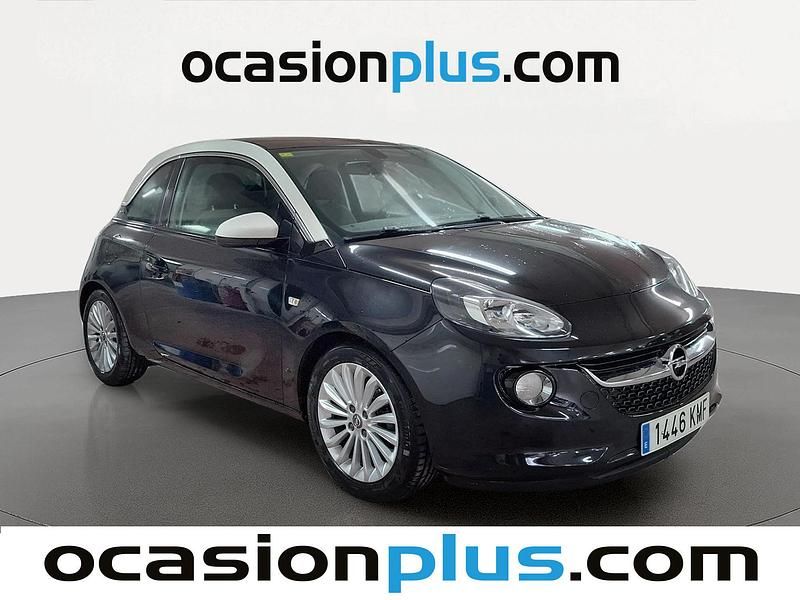 Usado Opel Adam Glam 100 CV (73 kW) 2018 Negro Utilitario