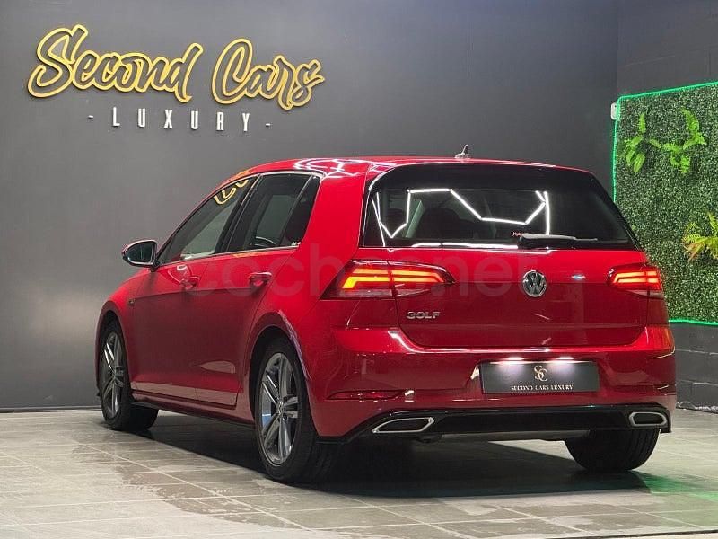 Usado VW Golf VII R-line 150 CV (110 kW) 2019 Rojo Berlina