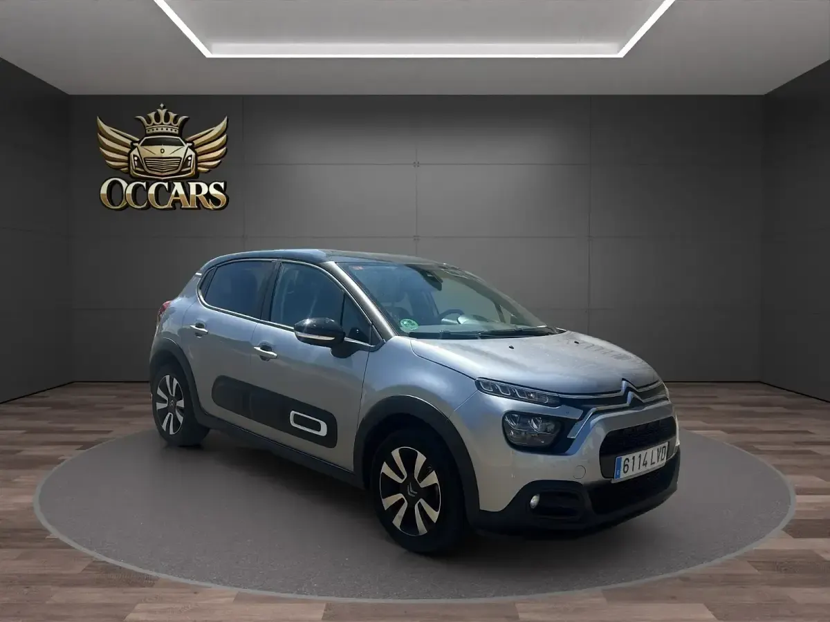 Usado Citroën C3 Feel 82 CV (60 kW) 2021 Gris Utilitario