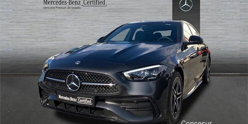 Usado Mercedes C220 200 CV (147 kW) 2024 Negro Berlina