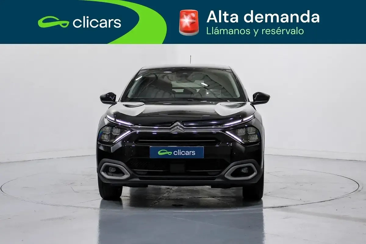 Usado Citroën C4 PureTech 130 CV (95 kW) 2021 Negro Berlina
