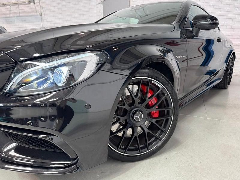 Usado Mercedes C63S AMG 510 CV (375 kW) 2018 Negro Coupe