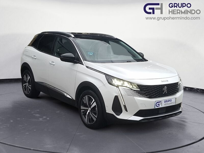 Blanco Usado 2021 Peugeot 3008 Allure SUV | 17.250 € (Precio justo) - Imagen 1/4