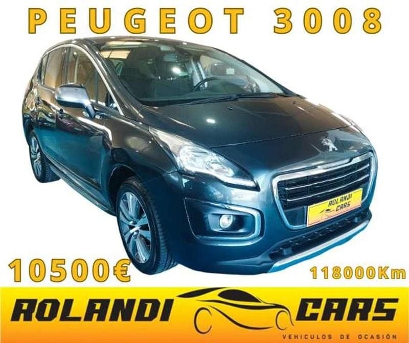 Usado Peugeot 3008 Active 131 CV (96 kW) 2016 Gris SUV