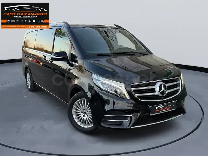 Usado Mercedes V250 Avantgarde 204 CV (150 kW) 2019 Negro Monovolumen