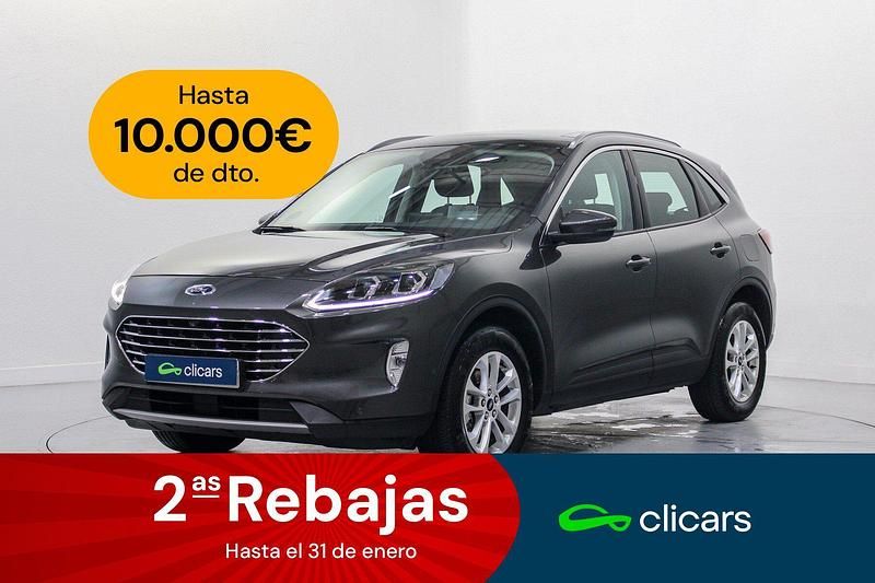 Gris / plata Usado 2021 Ford Kuga Titanium SUV | 20.990 € (Precio justo) - Imagen 1/4