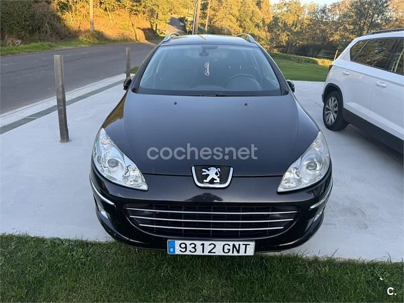 Usado Peugeot 407 Sport 140 CV (102 kW) 2009 Negro Familiar
