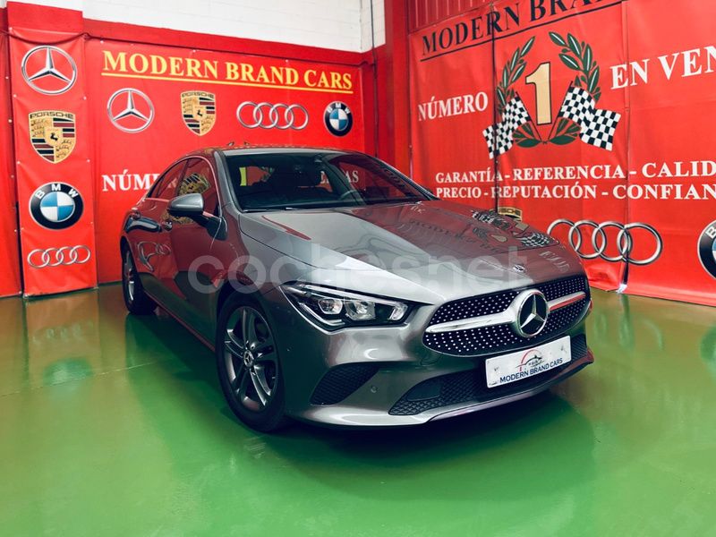 Gris / plata Usado 2020 Mercedes CLA200 Berlina | 23.990 € (Super precio) - Imagen 1/4