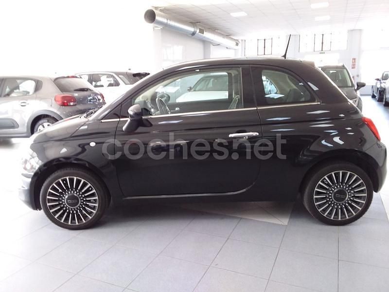 Usado Fiat 500 Lounge 69 CV (50 kW) 2018 Negro Berlina