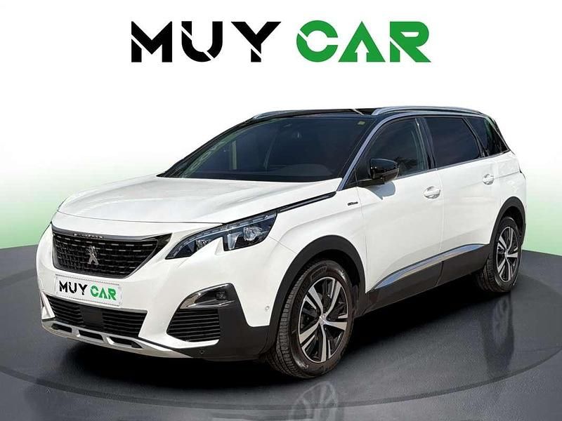 Usado Peugeot 5008 GT-line 131 CV (96 kW) 2019 Blanco SUV