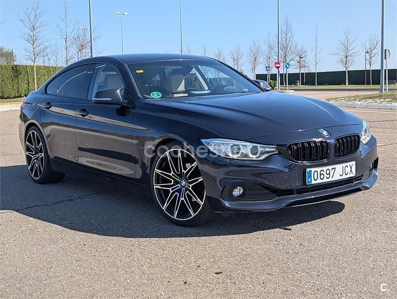 Usado BMW 418 Gran Coupé 143 CV (105 kW) 2015 Azul Coupe