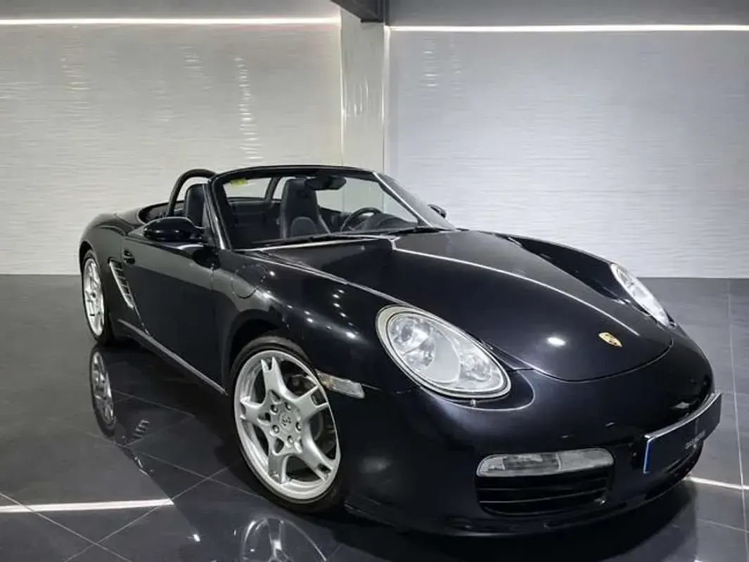 Usado Porsche Boxster 240 CV (176 kW) 2005 Negro Descapotable