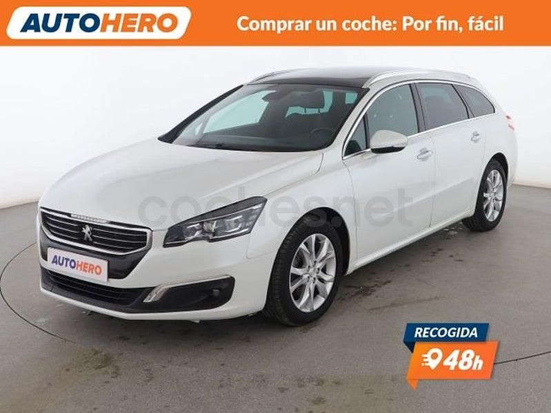 Usado Peugeot 508 SW Allure 150 CV (110 kW) 2014 Blanco Familiar