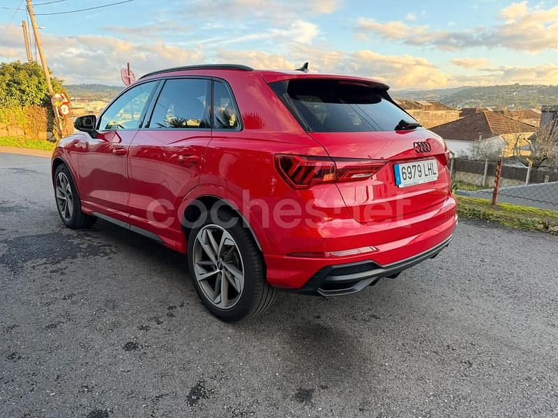 Usado Audi Q3 S-Line 150 CV (110 kW) 2020 Rojo SUV