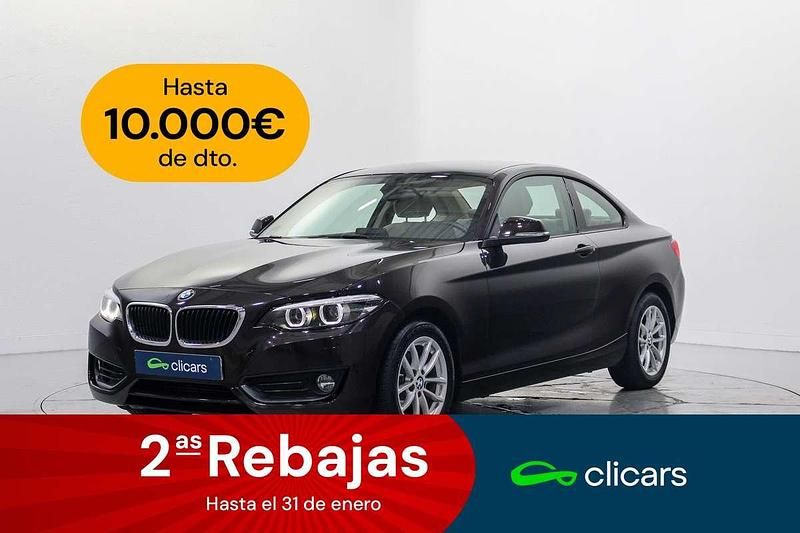 Negro Usado 2018 BMW 218 Coupe | 18.590 € (Super precio) - Imagen 1/4