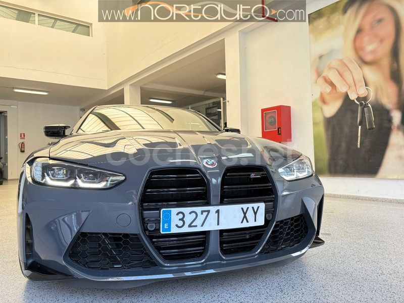 Gris / plata Usado 2022 BMW M4 Competition Edition Coupe | 89.900 € (Precio justo) - Imagen 1/4