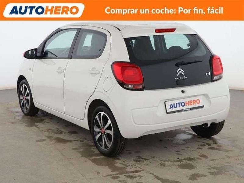 Usado Citroën C1 Feel 71 CV (52 kW) 2016 Blanco Utilitario