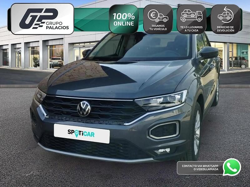 Gris Usado 2021 VW T-Roc Advance SUV | 20.820 € (Buen precio) - Imagen 1/1