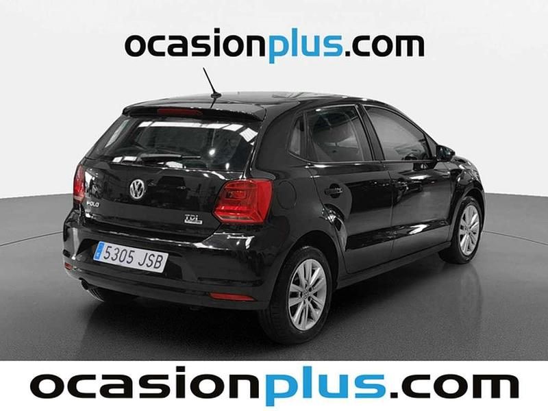 Usado VW Polo 75 CV (55 kW) 2016 Negro Utilitario