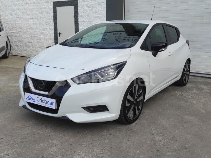 Blanco Usado 2019 Nissan Micra Tekna Utilitario | 12.900 € (Un poco caro) - Imagen 1/4