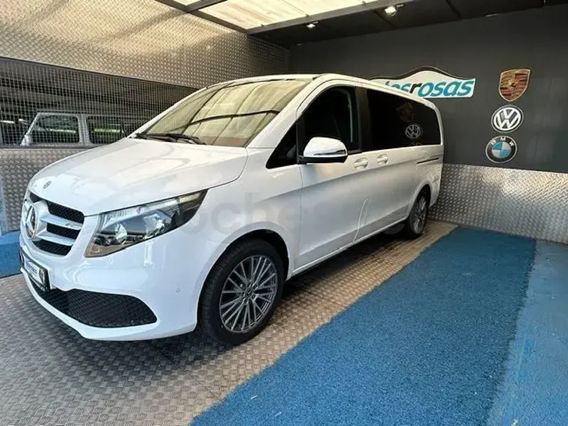 Usado Mercedes V220 Avantgarde 163 CV (119 kW) 2022 Blanco Monovolumen