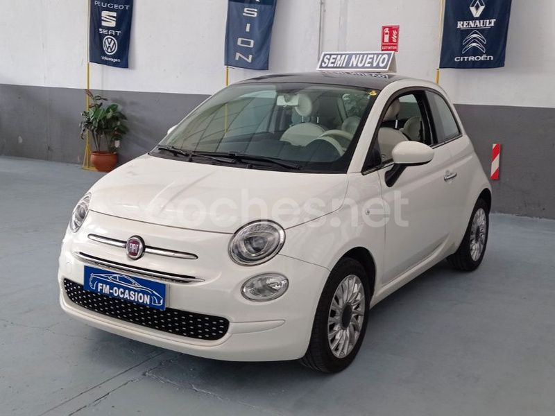 Blanco Usado 2019 Fiat 500 Lounge Berlina | 9500 € (Un poco caro) - Imagen 1/4