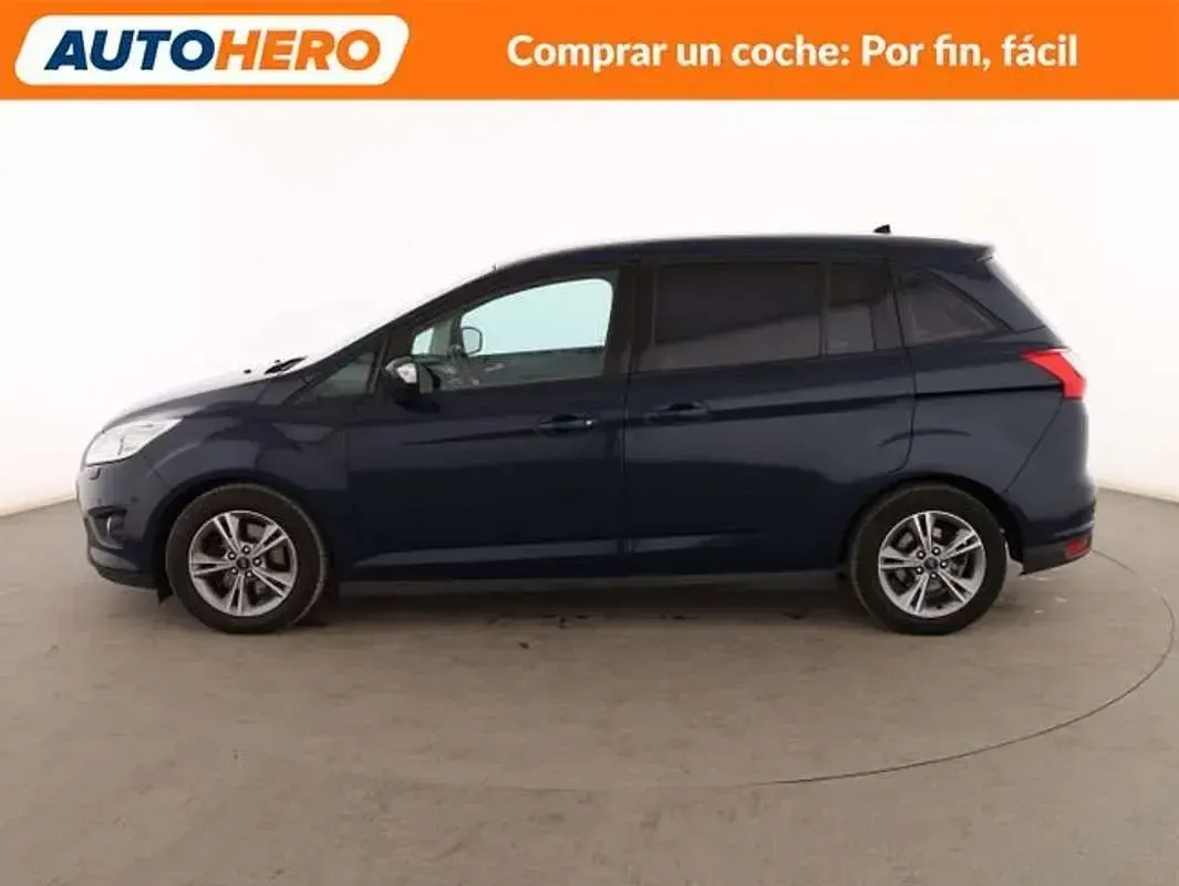 Usado Ford C-MAX Trend 125 CV (91 kW) 2015 Azul Monovolumen