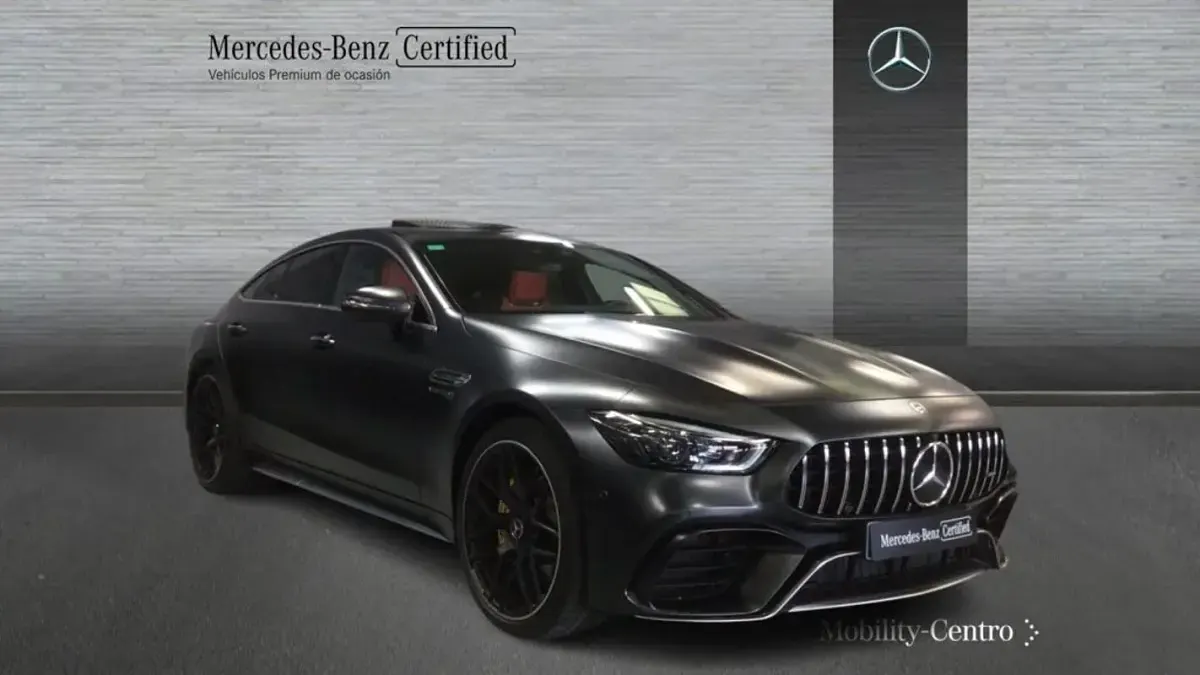 Usado Mercedes AMG GT 63 AMG 639 CV (469 kW) 2019 Designo graphitgrau magno Coupe