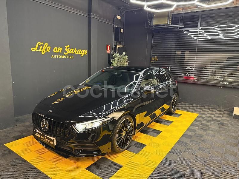 Usado Mercedes A200 150 CV (110 kW) 2019 Negro Berlina